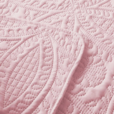 3 Pcs Ultrasonic Bedspread - Light Pink (015)